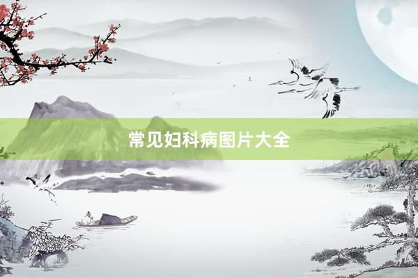 常见妇科病图片大全